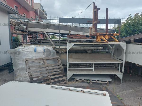 29#9213 Linee di lavorazione verdure e nastri trasportatori in disuso in vendita - foto 12