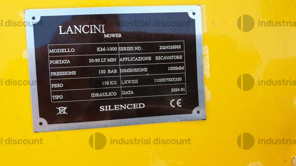 5#9236 Trincia Lancini Km-1000 in vendita - foto 11