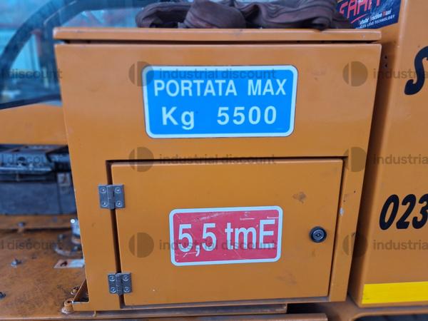 5#9250 Autogru elettrica ORMIG 5.5 TME in vendita - foto 7