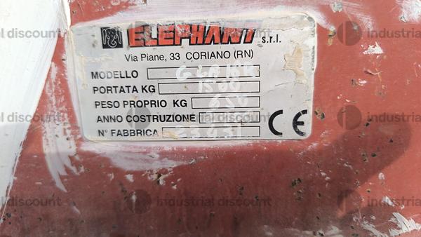 7#9254 Ventosa 6 piastre Elephant GLA6R in vendita - foto 2