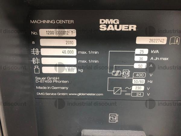 1#9281 Centro di lavorazione Dmg Mori Ultrasonic 10 Sauer Ultrasonic Powershrink e 3M Lava Form in vendita - foto 12