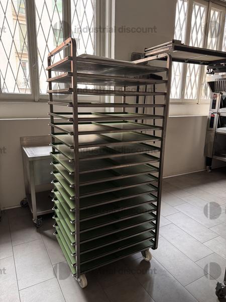 5#9285 Carrello porta teglie Real Forni in vendita - foto 2