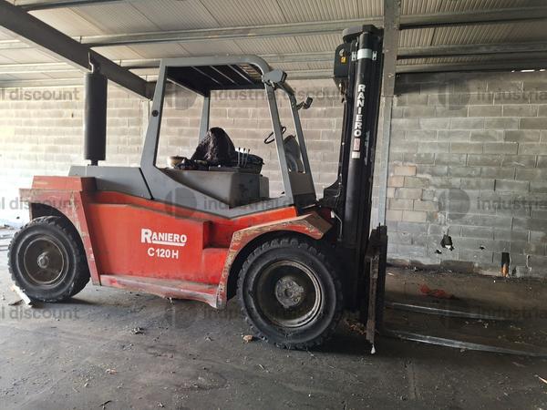 12#9286 Carrello elevatore diesel Rainero C120H in vendita - foto 1