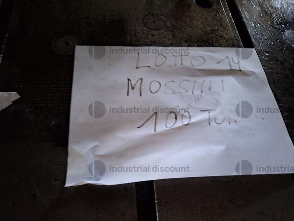 7#9287 Pressa Mossini 200 ton in vendita - foto 6