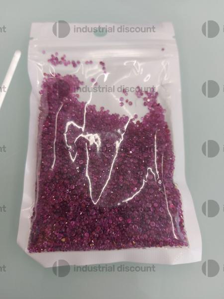 9#9289 Corindone naturale varietà zaffiro rosa taglio rotondo sfaccettato in vendita - foto 2