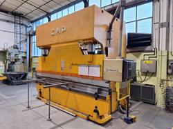 Pressa piegatrice CMP gru a bandiera CTS saldatrice ESAB 500 troncatrice OMES 350 - Lotto 0 (Asta 9298)