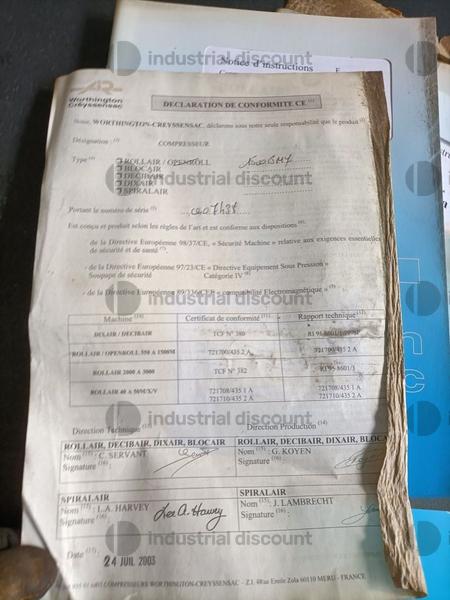 4#9299 Compressore
AIR MOTOR DW 5 in vendita - foto 4