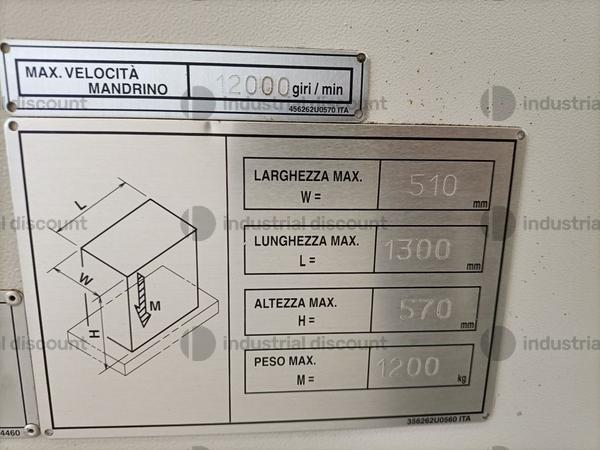 6#9299 Centro di lavoro verticale
MAZAK NEXUS 510 C in vendita - foto 5