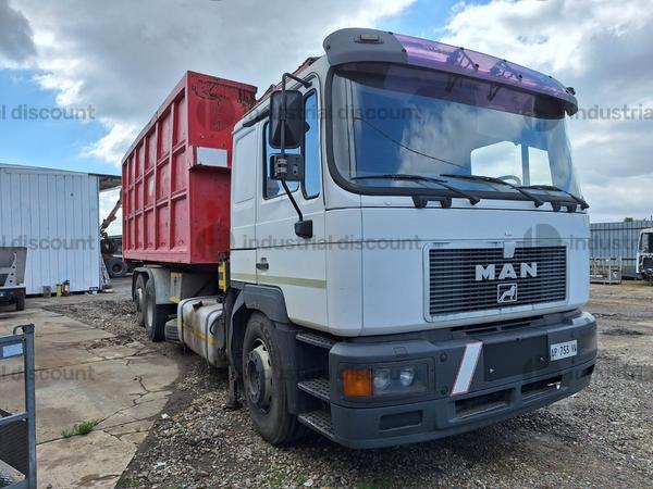 1#9304 Autocarro con gru Man in vendita - foto 2