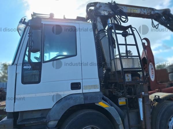 8#9304 Autocarro IvecoEurotech con gru e ragno/polipo a 6 chele in vendita - foto 2