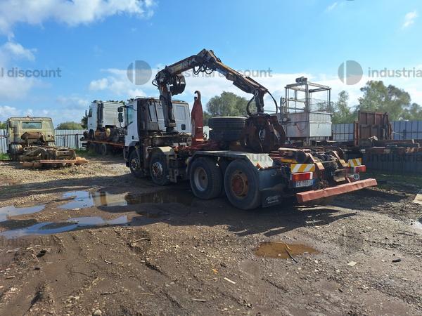 8#9304 Autocarro IvecoEurotech con gru e ragno/polipo a 6 chele in vendita - foto 3