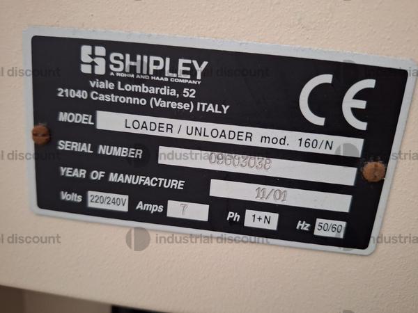 119#9315 Scaricatore e Caricatore Shipley160/N in vendita - foto 3