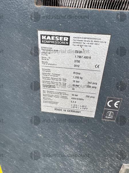 146#9315 Essicattore e Batteria Filtri KAESER in vendita - foto 2