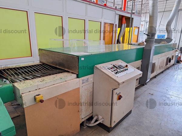 27#9315 Velatrice con testa e forno orizzontale CMP in vendita - foto 5