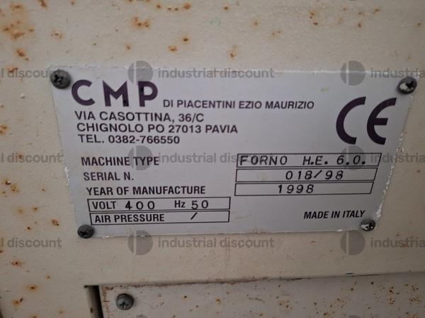 27#9315 Velatrice con testa e forno orizzontale CMP in vendita - foto 6