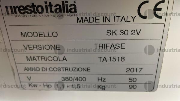 1#9316 Affettatrice ABM impastatrice RESTO ITALIA espositore refrigerato ISA SPA  e bruciatore AVANZINI in vendita - foto 9