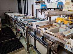 Photoexposer Gugher screen printing machine professional extractor column drill Pluritec belt packaging machine and cooling unit  - Lot 0 (Auction 9320)