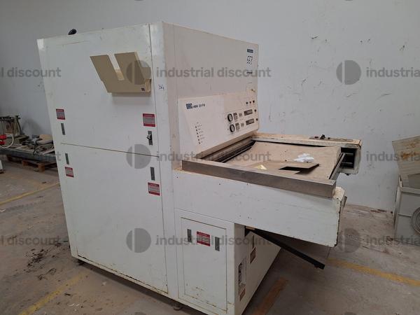 1#9320 Fotoespositore Macchina serigrafica Gugher Aspiratore professionale Trapano a colonna Impacchettatrice a nastro Pluritec e Gruppo frigo in vendita - foto 34