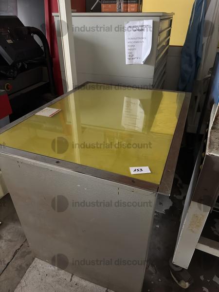 1#9320 Fotoespositore Macchina serigrafica Gugher Aspiratore professionale Trapano a colonna Impacchettatrice a nastro Pluritec e Gruppo frigo in vendita - foto 38