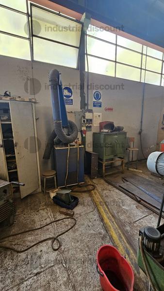 9#9341 Aspiratore per fumi Sipem e Compressore ABAC in vendita - foto 4