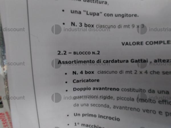 3#9351 Macchinari per la filatura e cardatura in vendita - foto 2