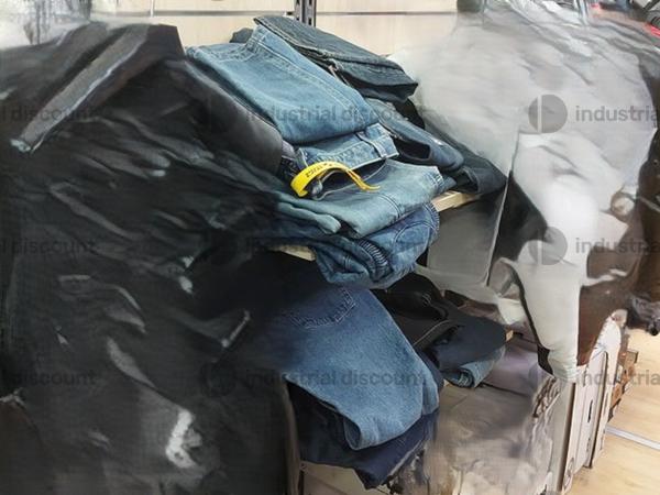 17#9358 Pantaloni da moto in jeans e pelle Spidi e Harley in vendita - foto 1