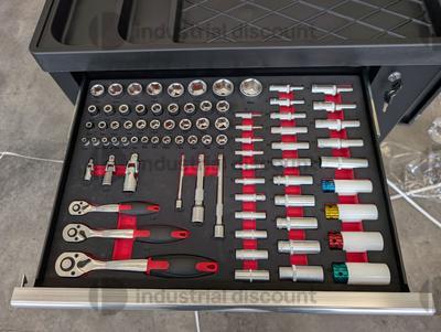 29#9361 FREUTEK TOL2801 Carrello Portautensili con 280 Utensili in vendita - foto 10