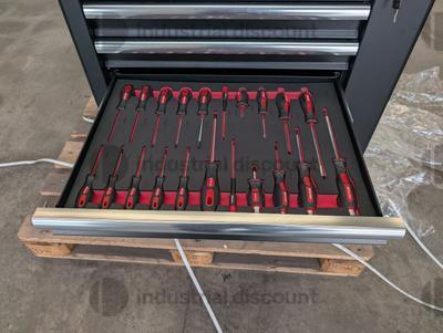 29#9361 FREUTEK TOL2801 Carrello Portautensili con 280 Utensili in vendita - foto 13