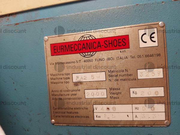 1#9363 Macchinari e attrezzatura per calzaturificio in vendita - foto 43