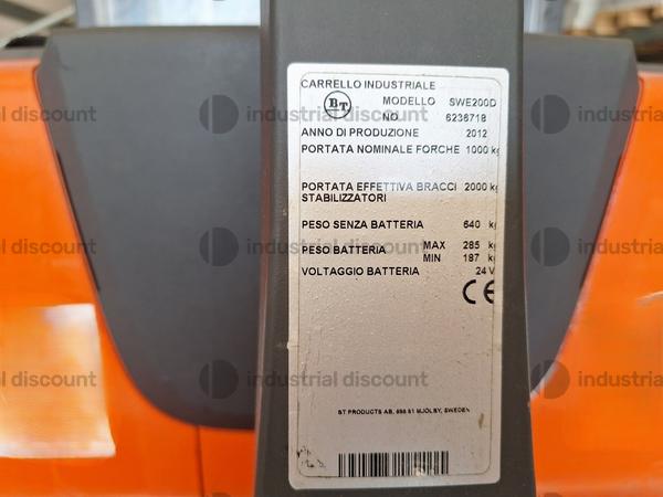 3#9370 Transpallet elettrico e manuale in vendita - foto 2