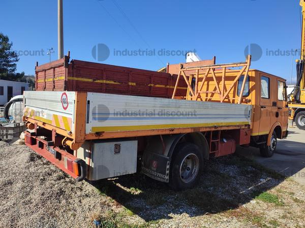 12#9387 Camion cassone fisso a doppia cabina Fiat-IVECO 50-10 in vendita - foto 3