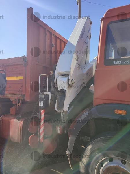 13#9387 Camion Fiat 180-26 ribaltabile trilateralecon Gru Bonfiglioli in vendita - foto 10