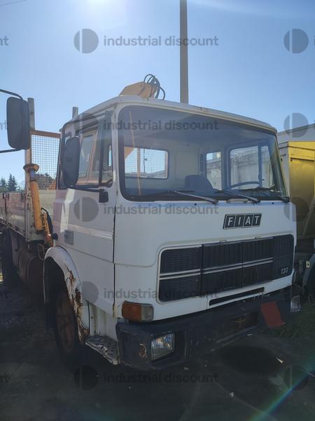14#9387 Camion Fiat 130 ribaltabile trilaterale con Gru PM in vendita - foto 3