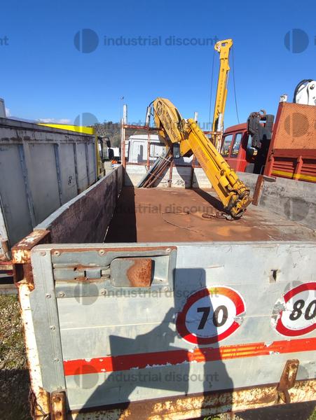 14#9387 Camion Fiat 130 ribaltabile trilaterale con Gru PM in vendita - foto 6