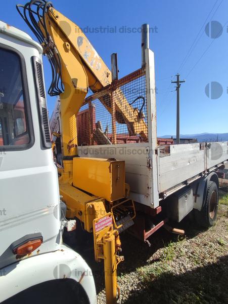 14#9387 Camion Fiat 130 ribaltabile trilaterale con Gru PM in vendita - foto 8
