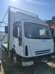 Camion centinato IVECO Eurocargo 75e18sponda indraulica posteriore - Lotto 17 (Asta 9387)