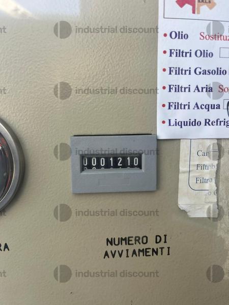 20#9387 Gruppo elettrogeno Muzzi Alcatel  Kw 485, motore Mercedes 12 cilindri in vendita - foto 10