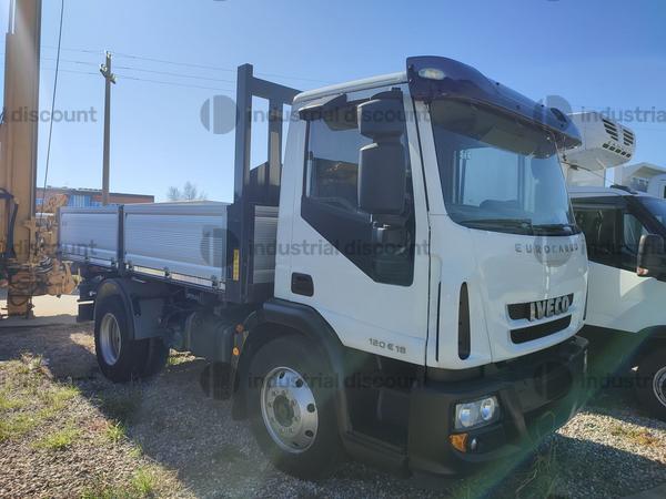 9#9387 Camion IVECO Eurocargo 120e18 ribaltabile trilaterale in vendita - foto 1
