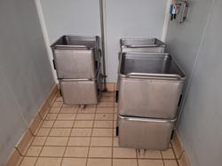 Recipienti in acciaio per carne  - Lotto 15 (Asta 9389)