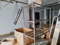 Lavandini acciaio pedale e dispenser Carrello salumi  Carrello a pozzo - Lotto 18 (Asta 9389)