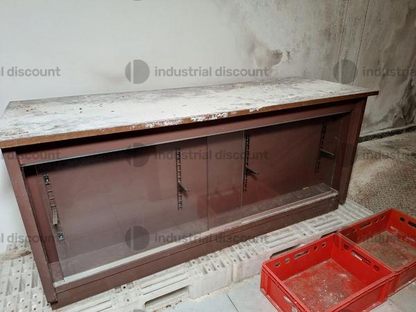 22#9389 Ceste bianche per alimenti e pedana in acciaio inox in vendita - foto 2