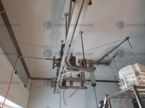 22#9389 Ceste bianche per alimenti e pedana in acciaio inox in vendita - foto 5