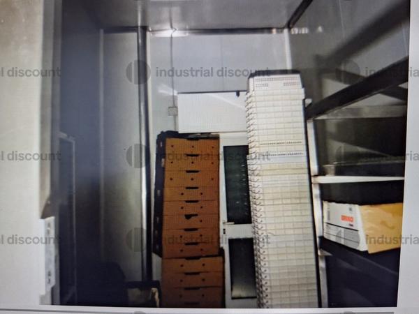 22#9389 Ceste bianche per alimenti e pedana in acciaio inox in vendita - foto 7
