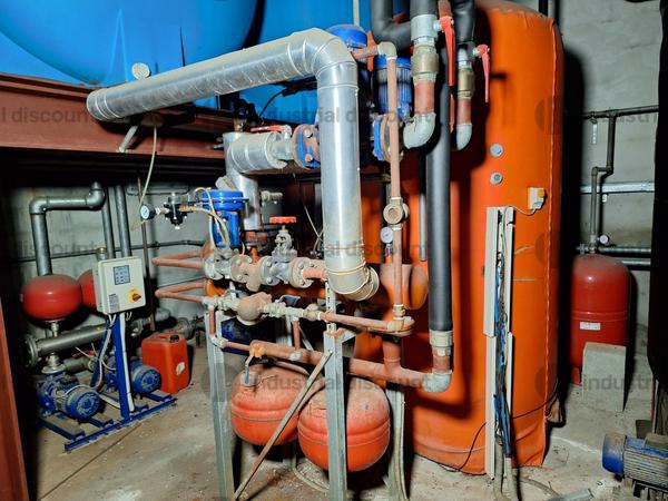 28#9389 Centrale di produzione vapore Biasicentrale di produzione acqua calda  Impianto di accumulo acqua industriale in vendita - foto 1