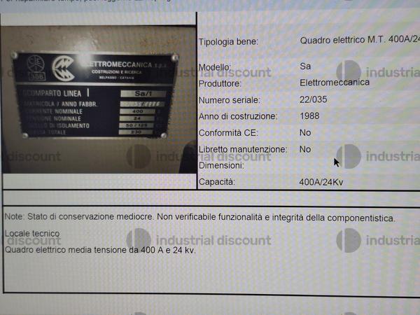 30#9389 Quadri elettrici in vendita - foto 5