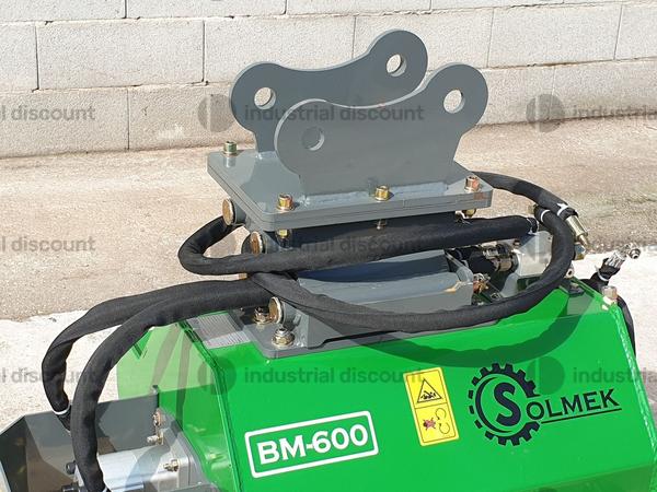 17#9390 Trincia idraulica per escavatore SOLMEK BM-600 in vendita - foto 4