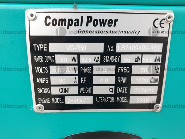 3#9390 Generatore compal 50KW in vendita - foto 14