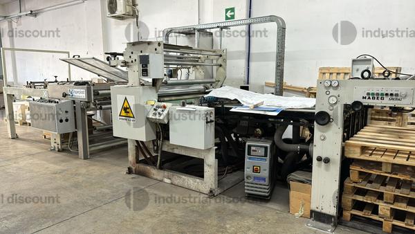 1#9406 Plastificatrice Paperplast modello Luce 112x142 versione Dray in vendita - foto 5