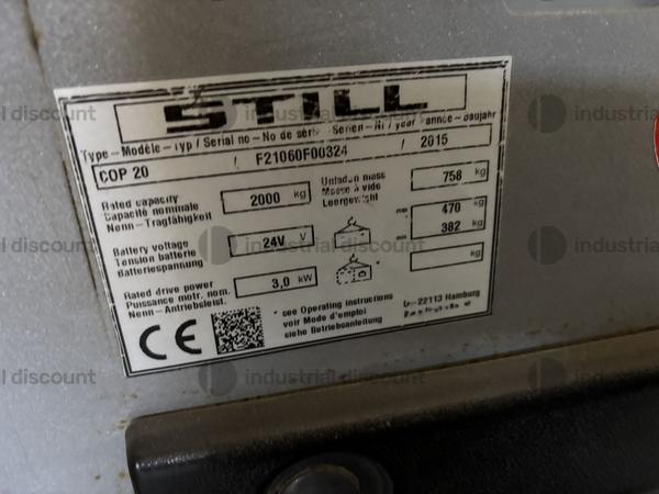 10#9410 Carrello commissionatore STILL in vendita - foto 2