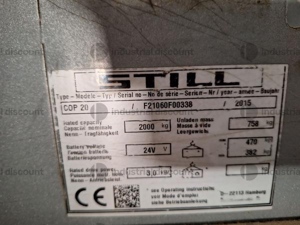 7#9410 Carrello commissionatore STILL in vendita - foto 2